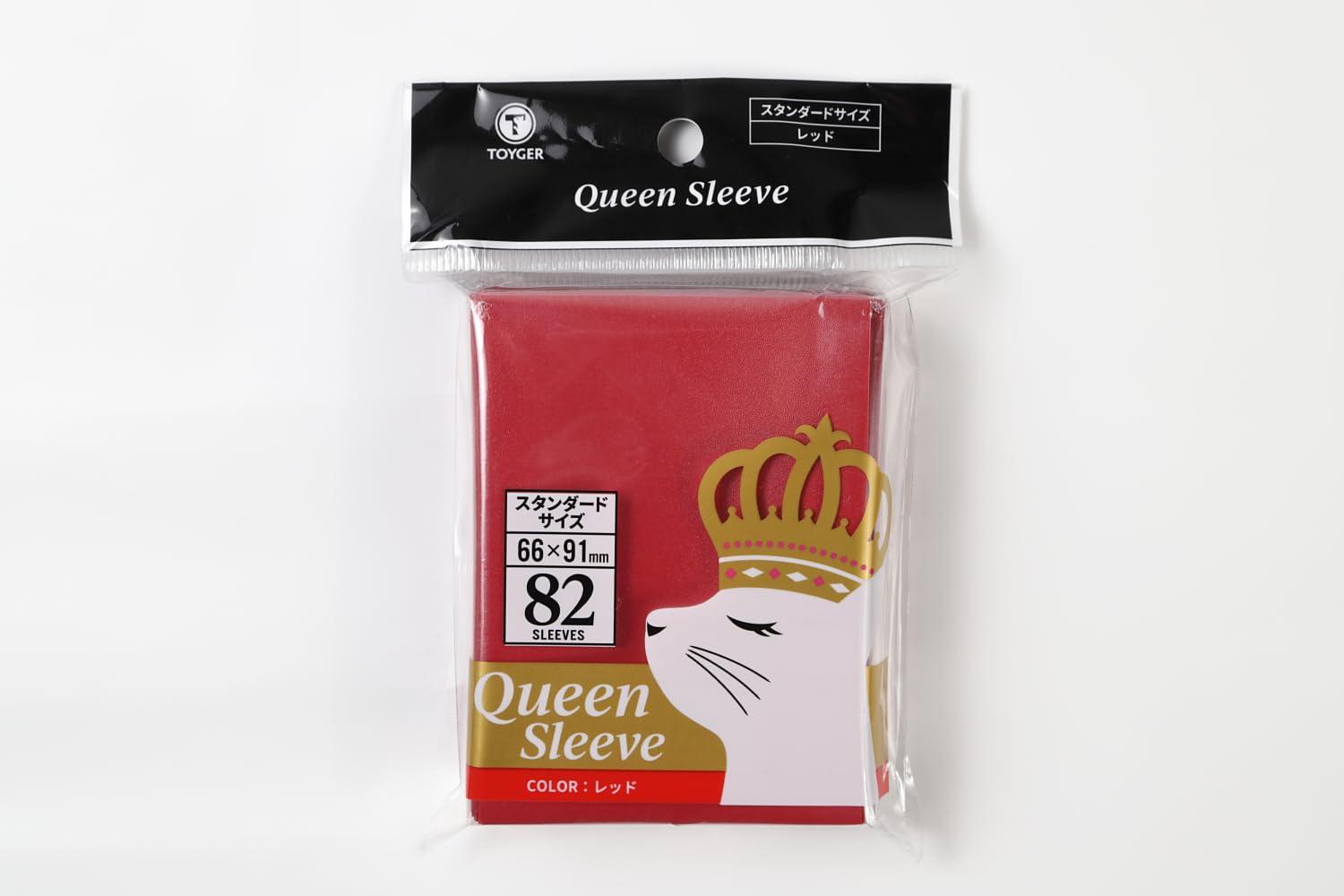 TOYGER Queen Sleeve 82-Pack (Size M, Red)