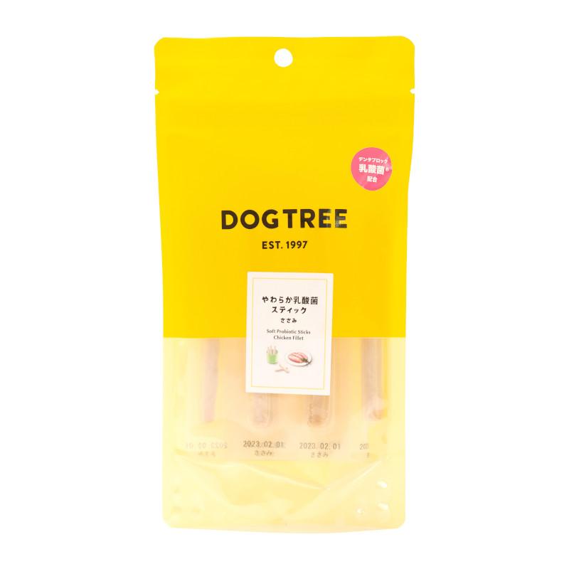 Dog Treats Made in Japan No Additives DOGTREE Soft Lactic Acid Bacteria Sticks 6-Pack DOGTREE (Chicken Breast)