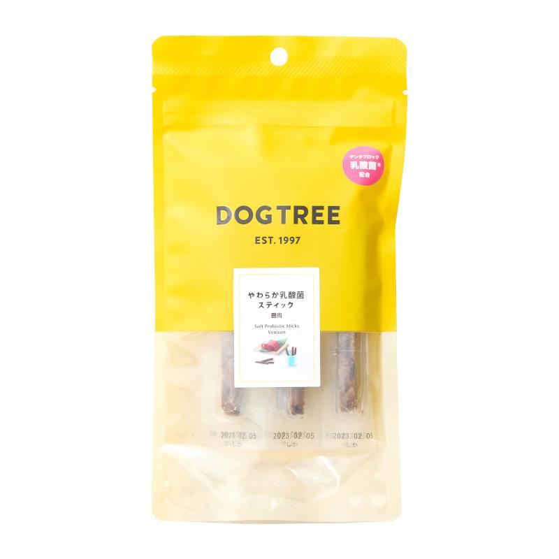 Dog Treats Made in Japan No Additives DOGTREE Soft Lactic Acid Bacteria Sticks 6-Pack DOGTREE (Deer)