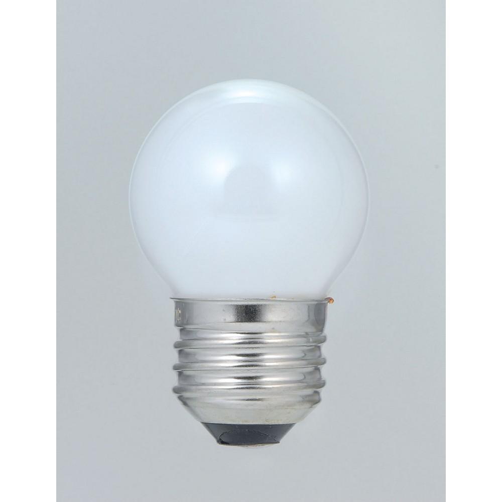 ELPA Mini Ball Bulb Long-Life Type 5W E26 White G-L8003H(W)