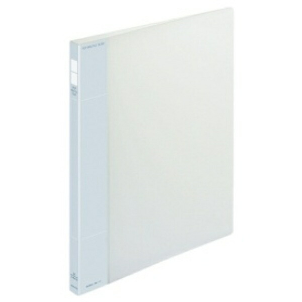 KOKUYO File Pop Ring File Slim PP Sheet Cover A4 100-Sheet Capacity Transparent F-PS410T