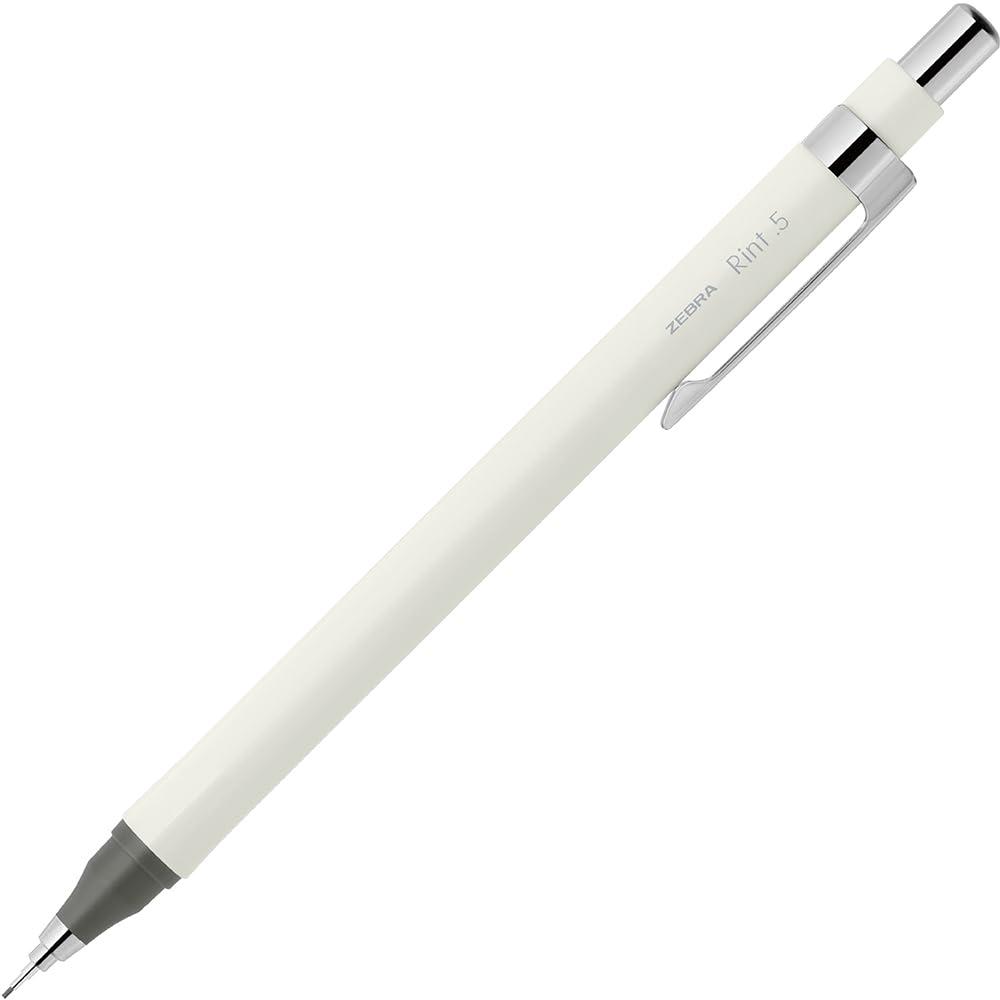 Zebra Mechanical Pencil Rint 0.5mm White Barrel P-MA130-W