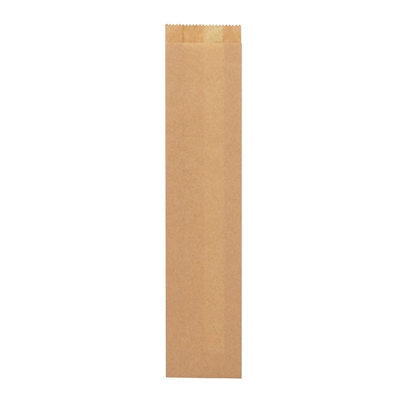 HEIKO NF (Non-Fluorinated) Oil-Resistant Churros Bags, Unbleached Plain, 100 Sheets