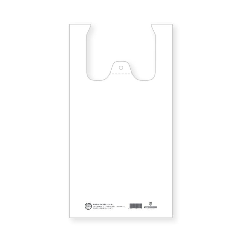 HEIKO Recycled Plastic Bags Eco Hand Hyper L Size 100 Sheets/Bag
