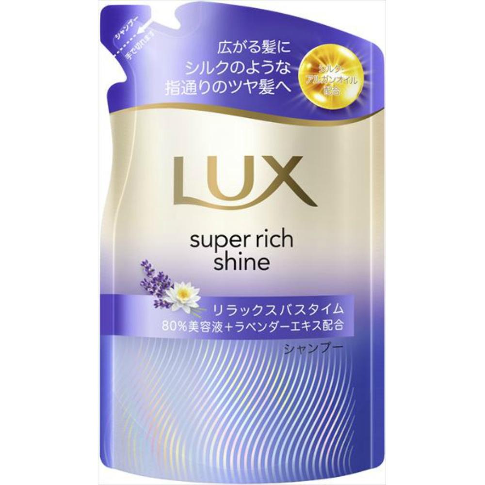 Lux Super Rich Shine Relax Night Care Manageable Shampoo Refill