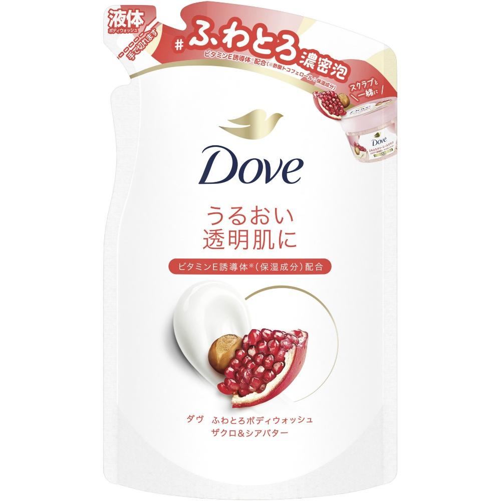 Dove Fluffy & Creamy Body Wash Pomegranate & Shea Butter Refill