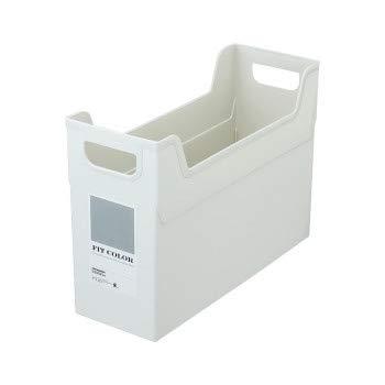 Nakabayashi Fit Color File Box A4 Landscape Back Width 124mm Gray FB-FCE4S-GY 1 piece