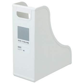 Nakabayashi Fit Color File Stand A4 119mm Back Width Gray FB-FCE6E-GY 1 piece
