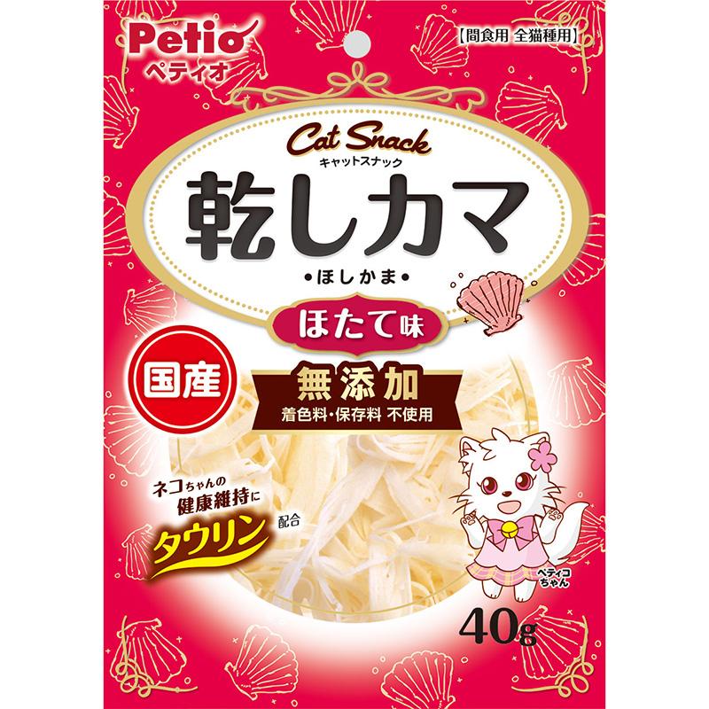 Petio Cat SNACK Dried Fish Fillet with Scallop Flavor 40g