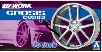 AOSHIMA 1/24 The Tuned Parts Series No.103 Work Gnosis CV203 19-inch Plastic Model Parts