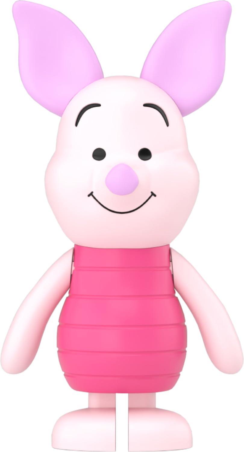 Aoshima Bunka Kyozai-sha Rakupura Tokotoko No.DP-14 Winnie the Pooh Piglet Pre-colored Plastic Model Kit