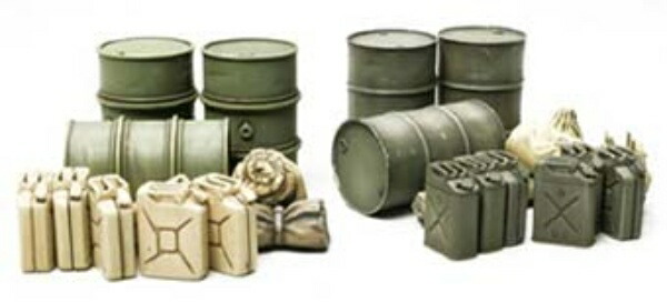 Tamiya 1/48 Military Miniature Series No.10 Jerry Can Set Plastic Model Kit 32510