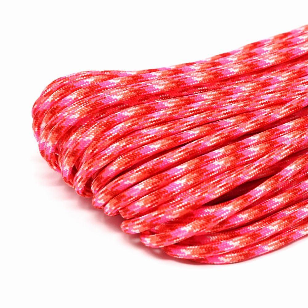 Richbond (TIGER) Paracord  5m Length, 4mm Diameter, 7-Strand  Original Colors Praised for Making Your Projects Stand Out  Traditional Japanese Hues  Convenient Zip-Lock Pack  C-2280c