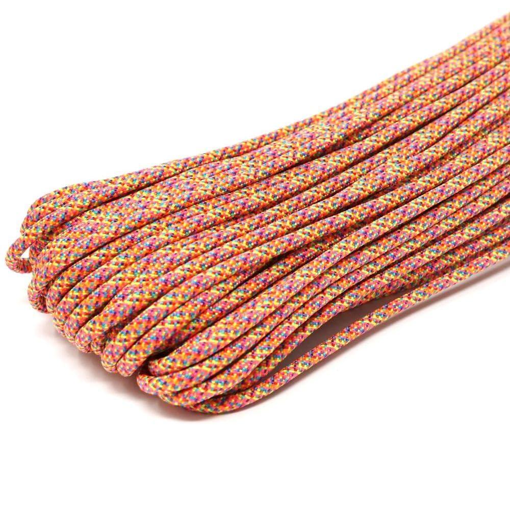 Richbond (TIGER) Paracord  5m Length, 4mm Diameter, 7-Strand  Original Colors Praised for Making Your Projects Stand Out  Traditional Japanese Hues  Convenient Zip-Lock Pack  C-2281c