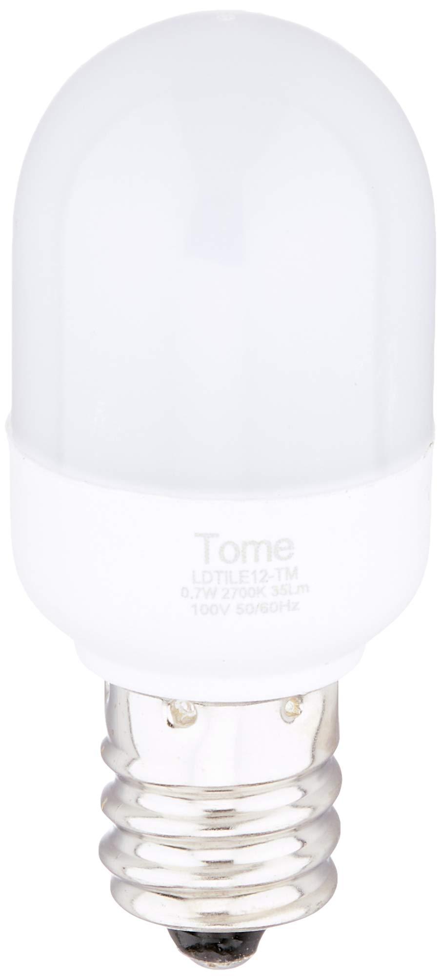 Tokyo Metal Industries LED Natsume LDT1LE12-TM E12 Warm White LDT1LE12-TM