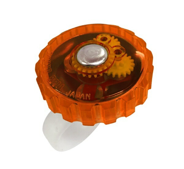 Tokyo Bell Bicycle Bell [TB880] Crystal Bell Orange