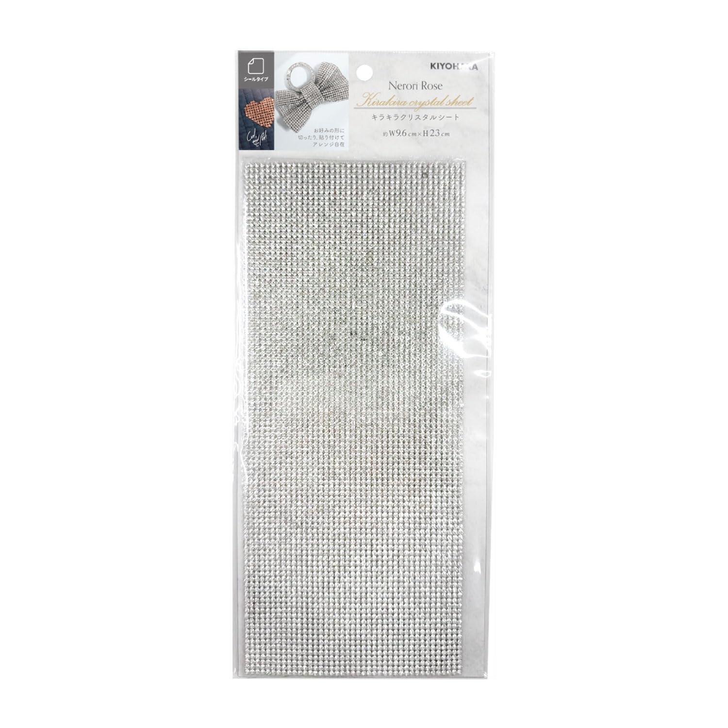 Sparkling Crystal Sheet Approx. 9.5 × 23 cm