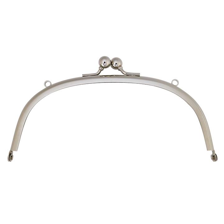 KIYOHARA Bag Meister Insert Frame Round Double Hook 15cm N Nickel Includes Paper Cord & Simple Recipe BM05-21