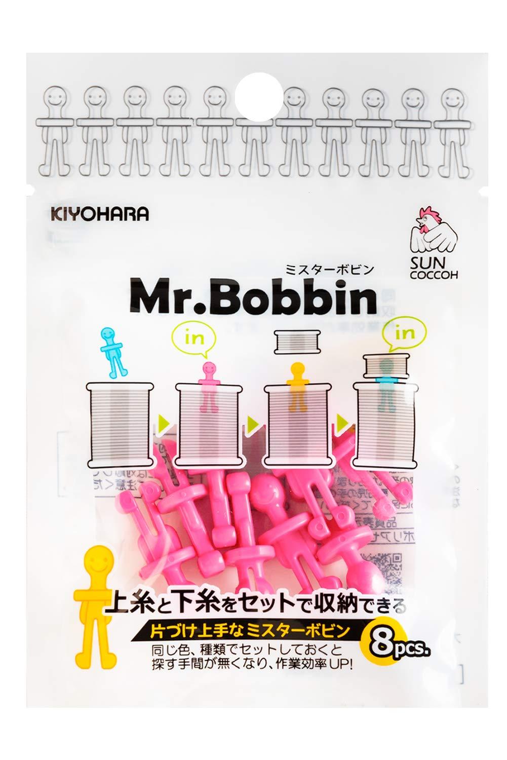 KIYOHARA San Kokko Mr. Bobbin Pink 8-Pack SUN60-91