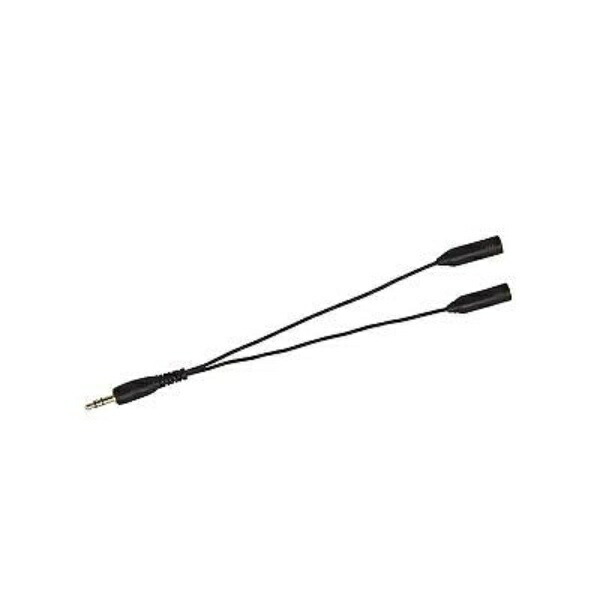 Yazawa 2-Way Audio Splitter Cable TK01BK