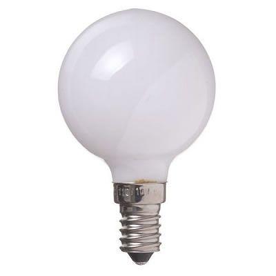 Yazawa Corporation Baby Ball Bulb 10W Type E14 Base Diameter 50mm White G501410W