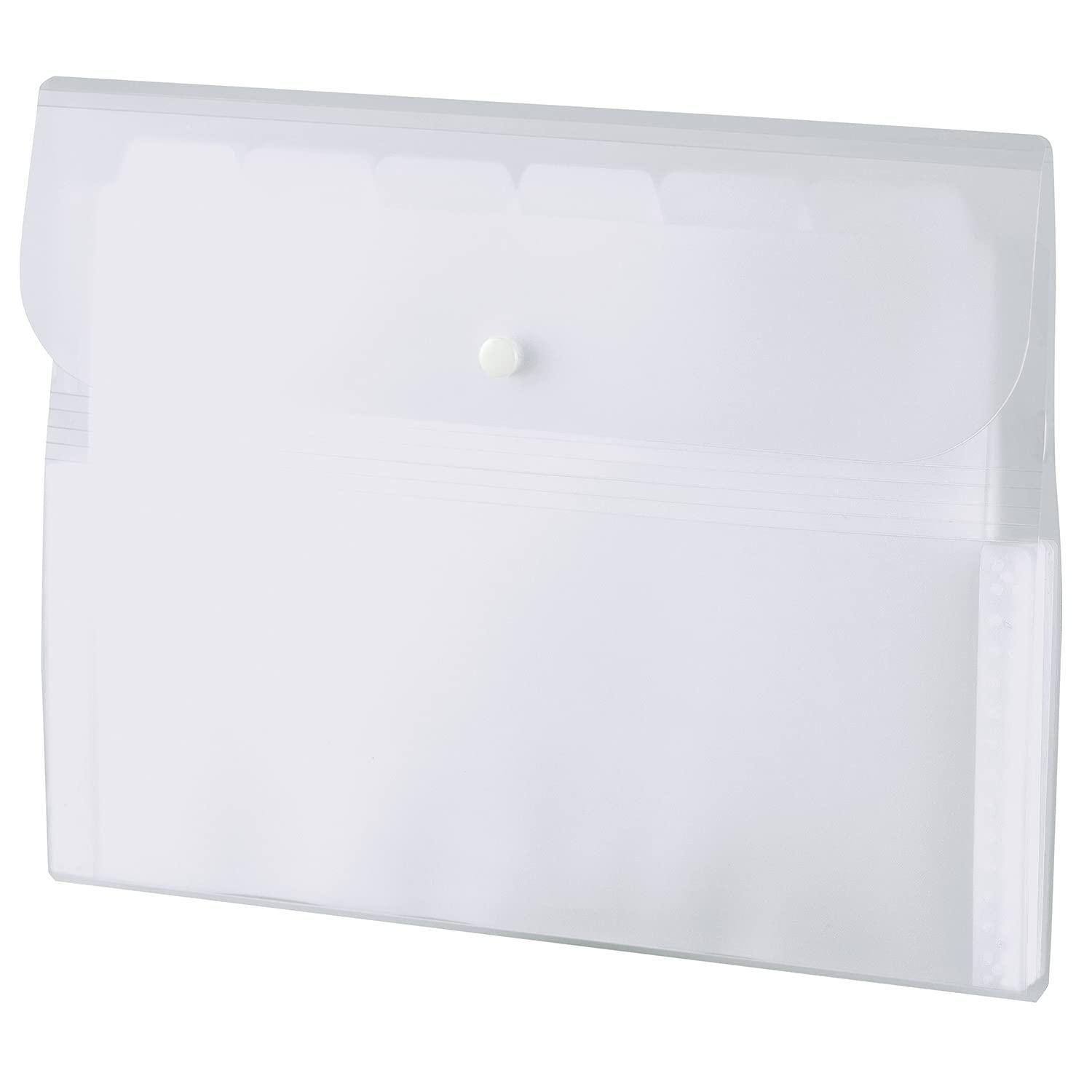 SekiSei Document File A4 13-Pocket White ACT-3912