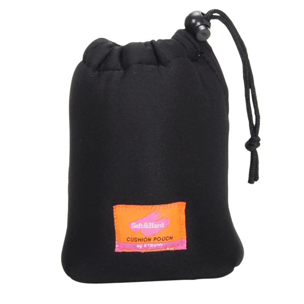 [Etsumi] Camera Case Extra Thick Cushion Lens Pouch 10mm Urethane VE-5336 Black