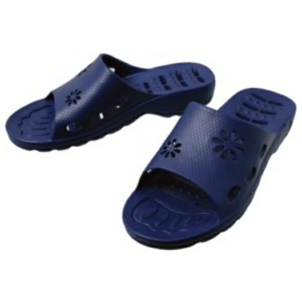 Maruhachi Industries Balcony Sandals Landrie L Size Dark Blue Fits sizes 24.5–27 cm
