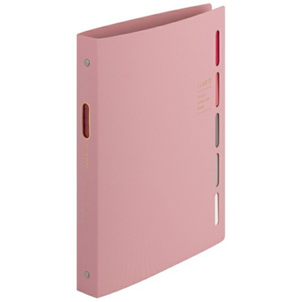 Maruman Loose-Leaf Binder B5 Clarte 26-Hole Pink F311-08