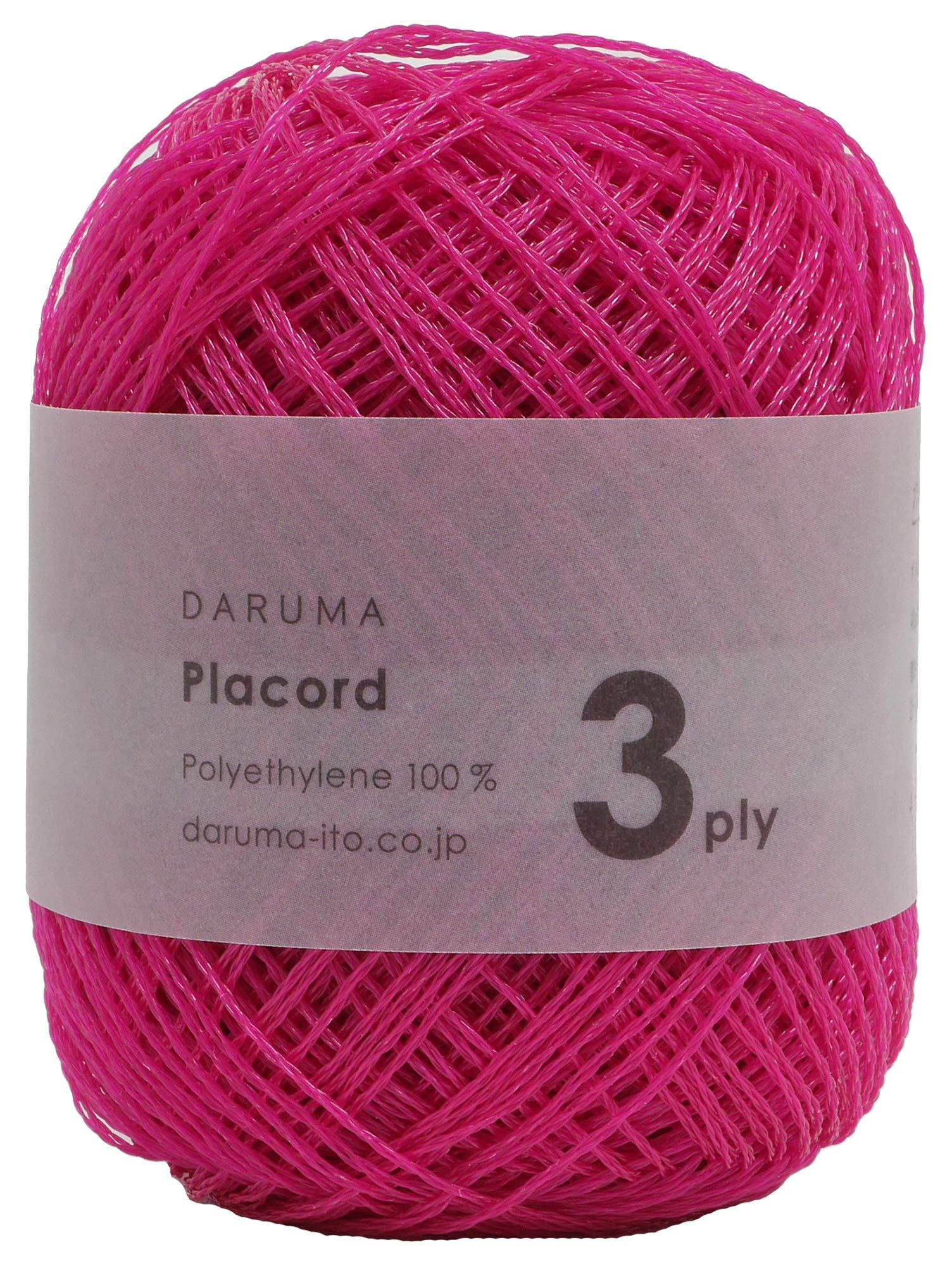 DARUMA Placode Three-Ply Yarn Medium Weight Col.4 Pink Family 40g Approx. 135m 4230