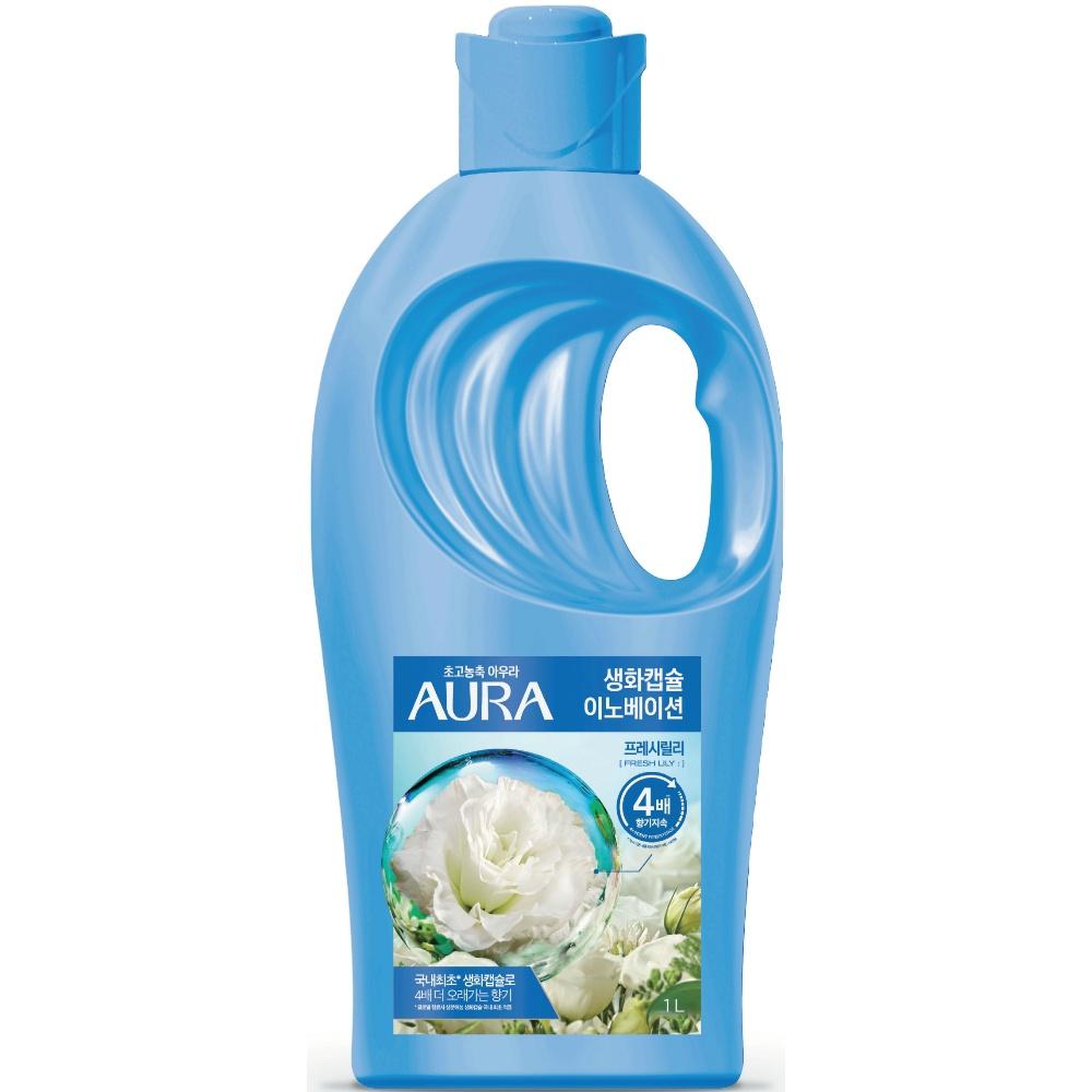 Fragrance Saffron Fabric Softener AURA Fresh Flower Capsule Fresh Lily Main Unit