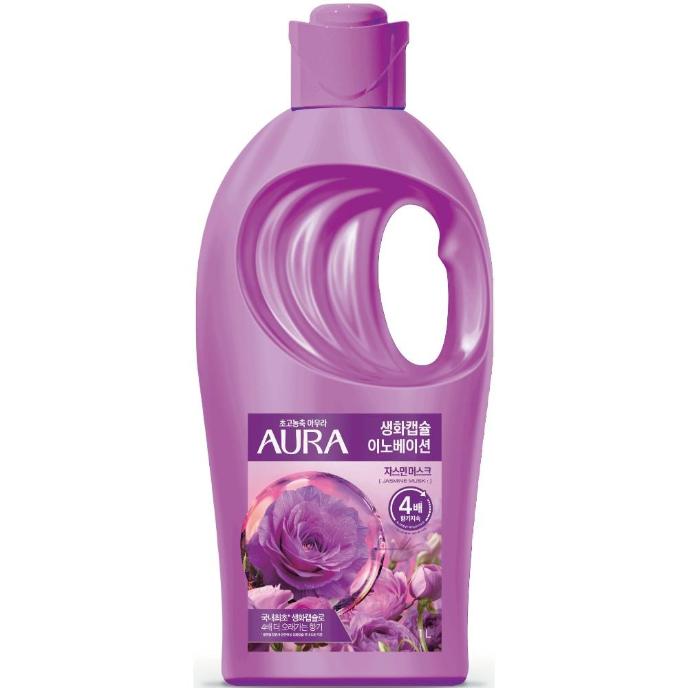Fragrance Saffron Fabric Softener AURA Fresh Flower Capsule Jasmine Musk Main Unit