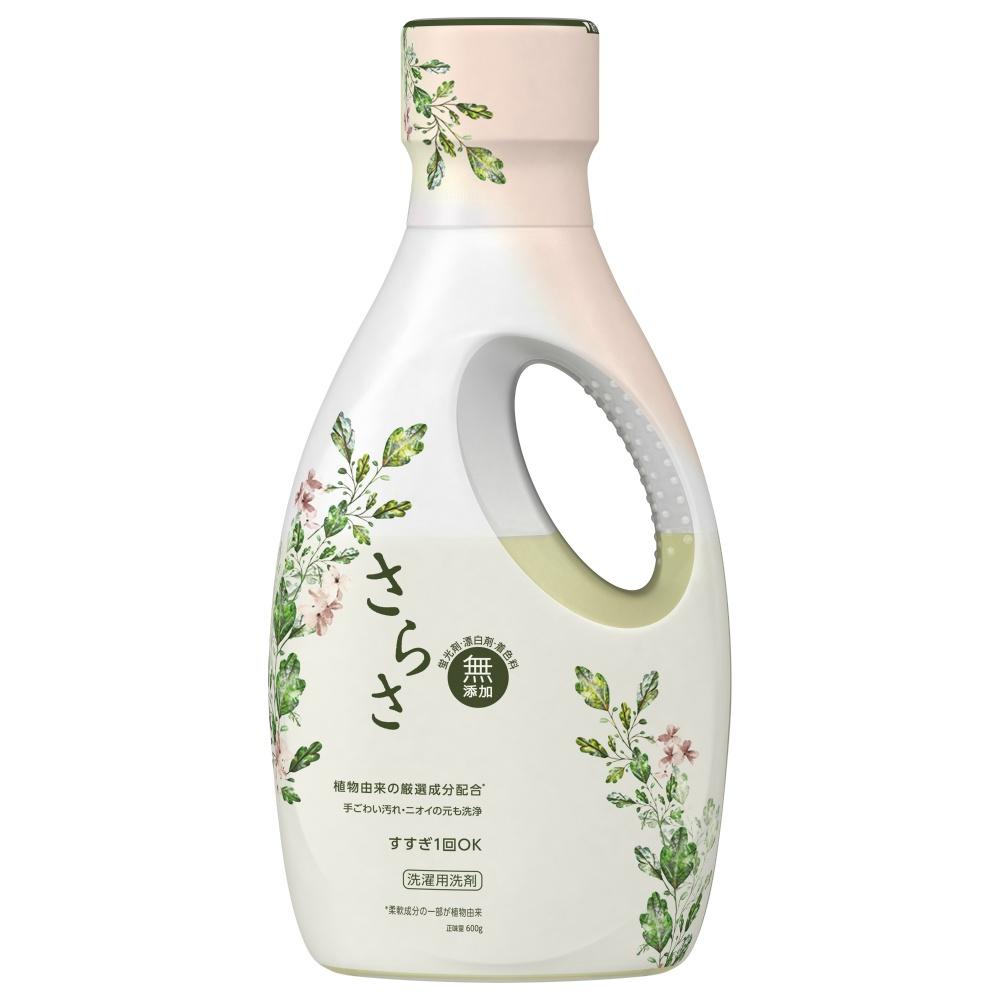 Sarasa Liquid Laundry Detergent A subtle, gentle citrus scent Main bottle 600g