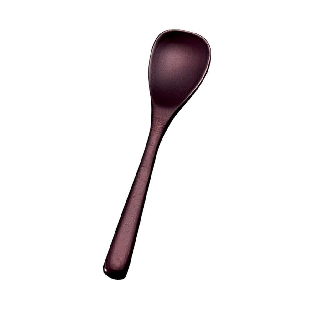Yamaco Yumi Professional Use Genuine Lacquer Dessert Spoon Large Tame yamaco08321