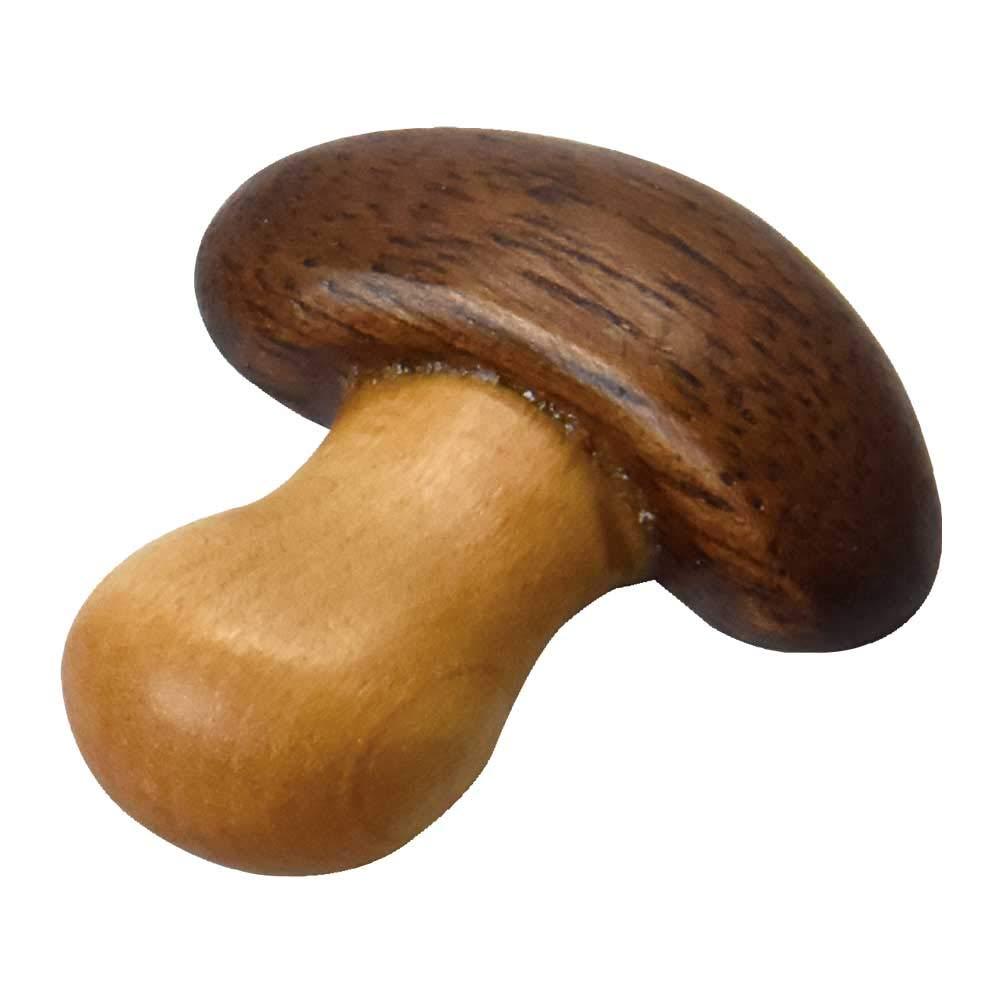 Yamaco Yumi Professional Use Wooden Mushroom-Shaped Chopstick Rest Dark Brown yamaco08897