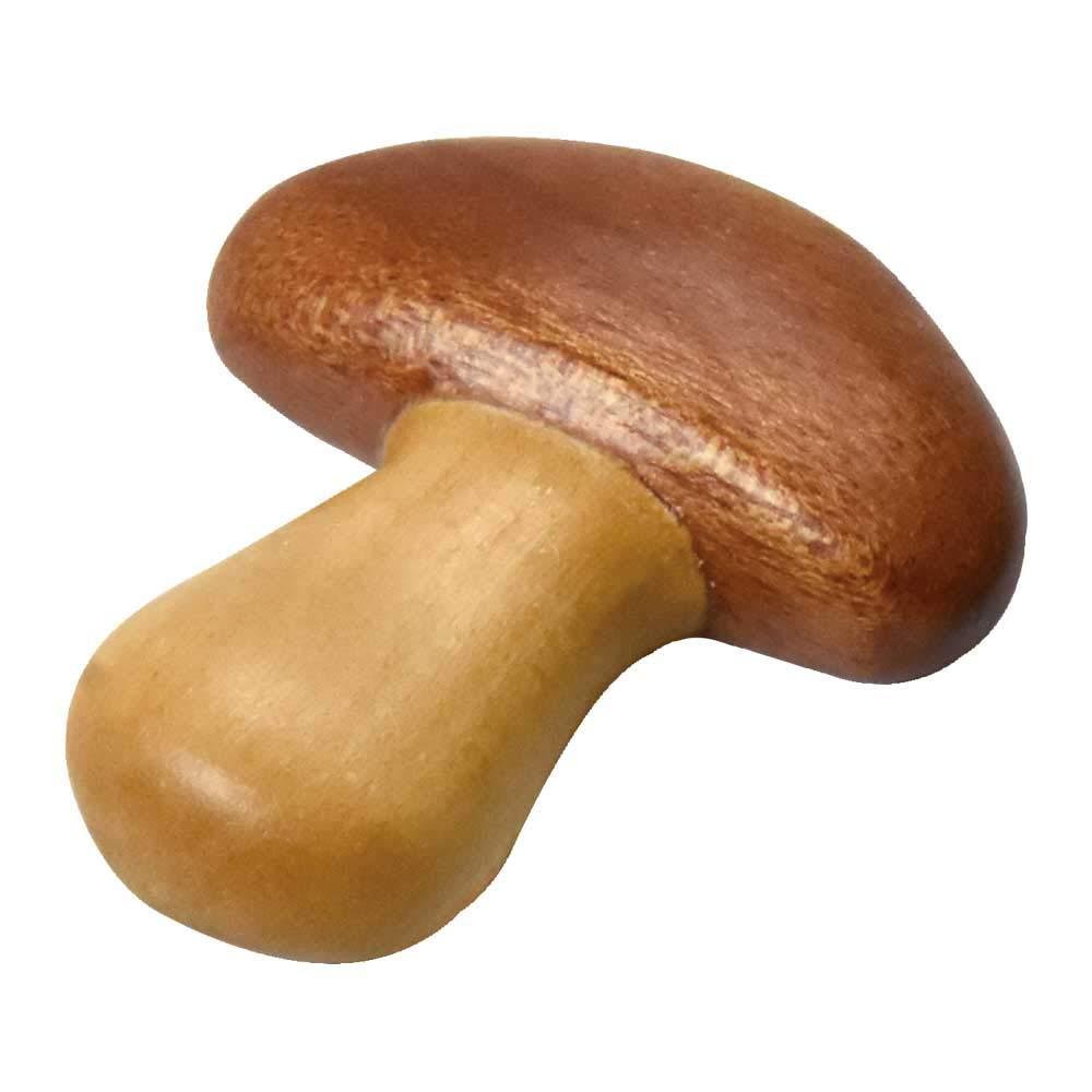 Yamaco Yumi Professional Use Wooden Mushroom-Shaped Chopstick Rest Light Brown yamaco08898