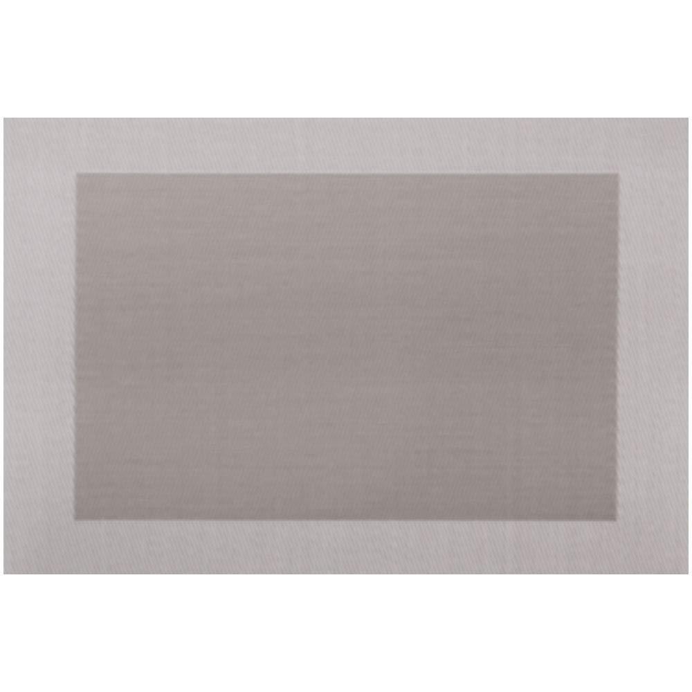 Yamaco Yumi Commercial Washable Resin Mat (Frame Pattern) Silver yamaco14267