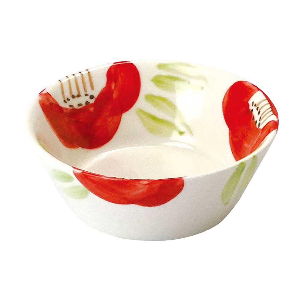 Yamaco Yumi Professional Use Hand-Painted Camellia Small Bowl (Small) Round yamaco27935