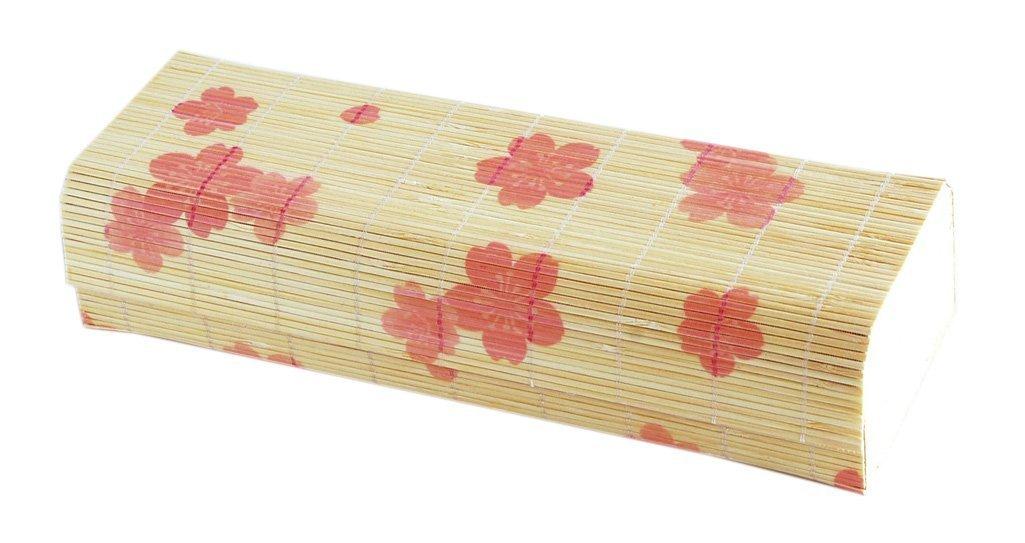 Yamaco Yumi Commercial Use New Bamboo Blind Bento Box Sakura Pattern Small yamaco38538