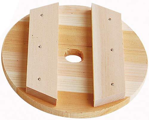 Yamaco Temahima Workshop Pickling Weight, Approx. φ16cm Lightweight, easy-to-handle natural wood pickling weight with good ventilation yamaco82565