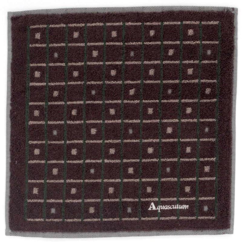 Aquascutum Towel Handkerchief Check Pattern BR