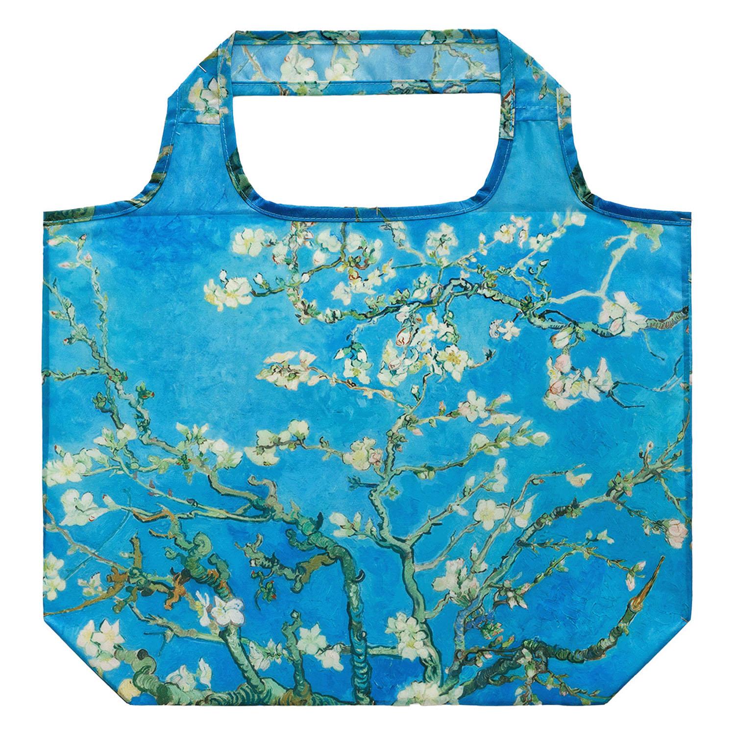 Masterpiece Eco Bag L: Van Gogh's Almond Blossoms