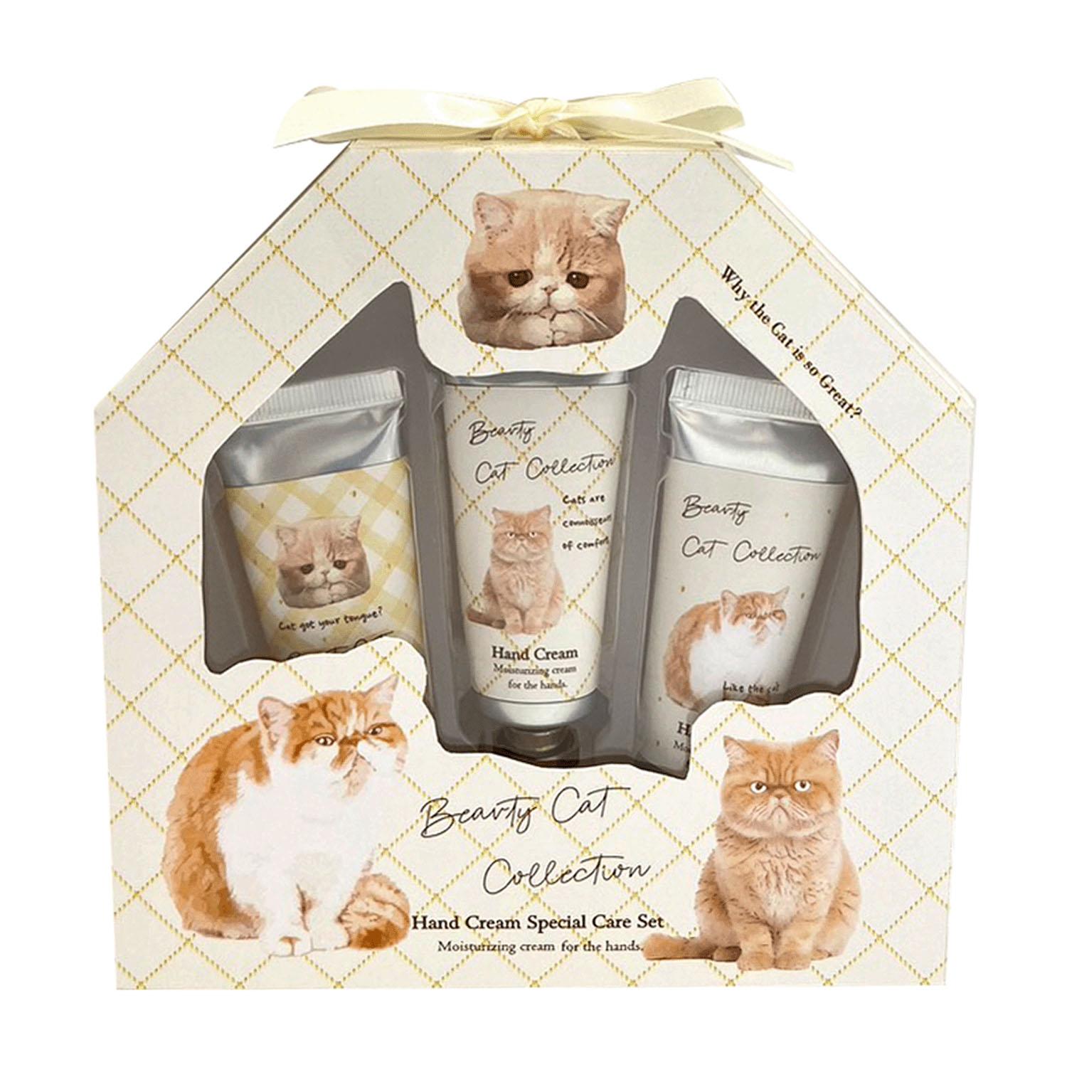 Hand Cream Special Care Set Beauty Cat Collection Exotic Shorthair