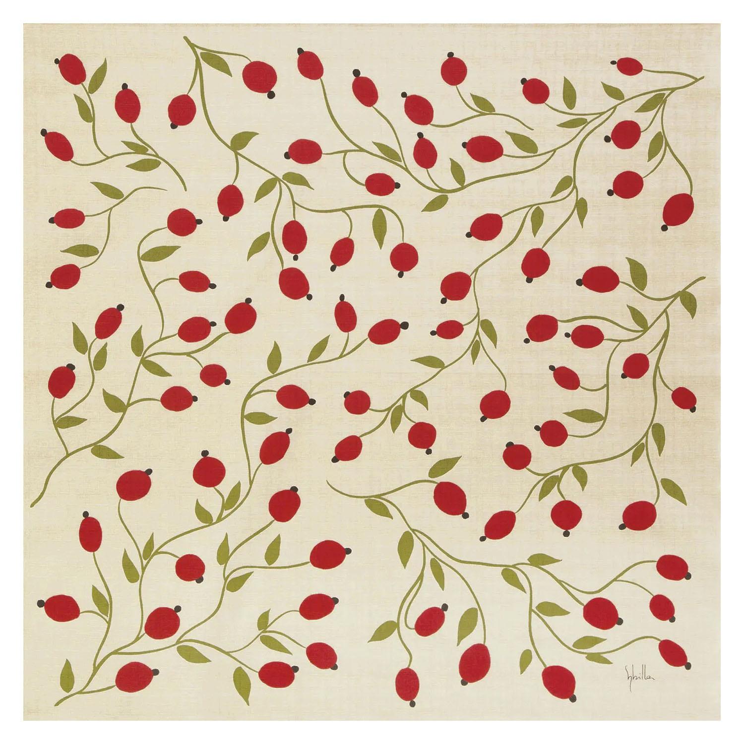 Sibira Cotton Double-Width Furoshiki Wrap - Grosgrain
