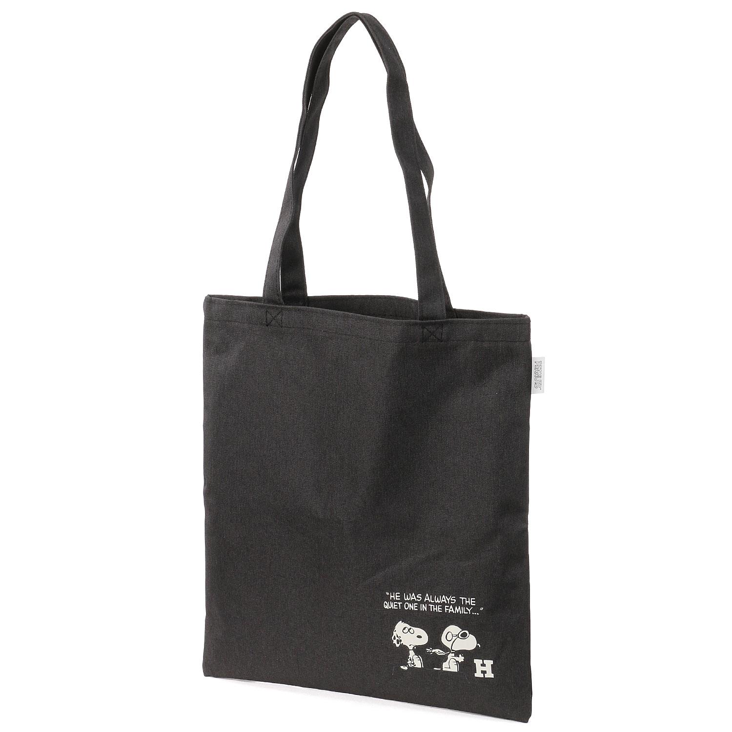 Snoopy Initial A4 Tote Bag H