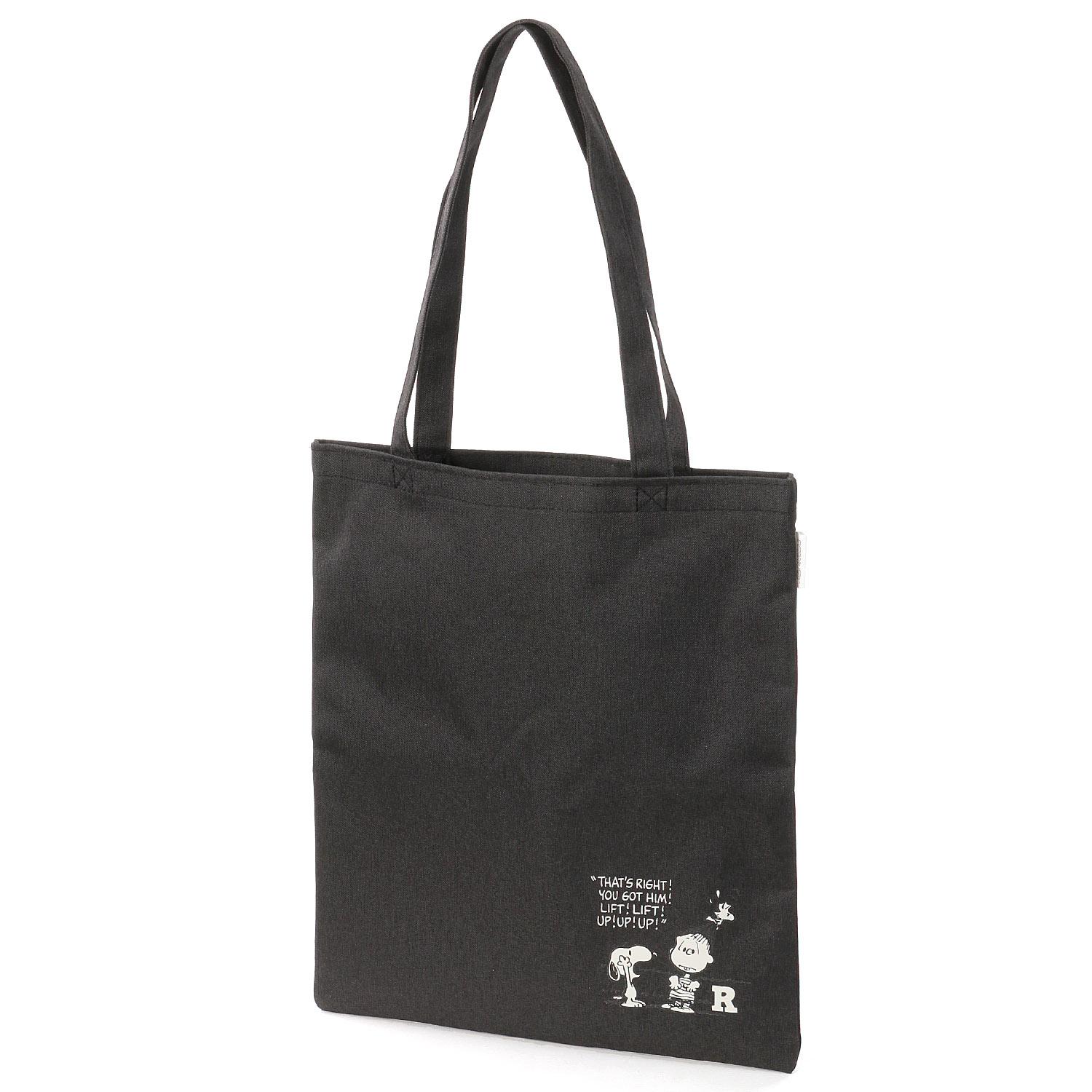 Snoopy Initial A4 Tote Bag R
