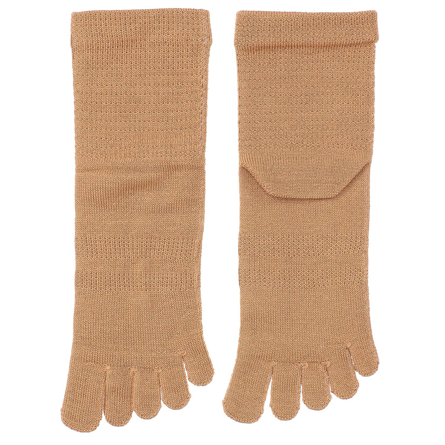 100% Silk Five-Toe Socks