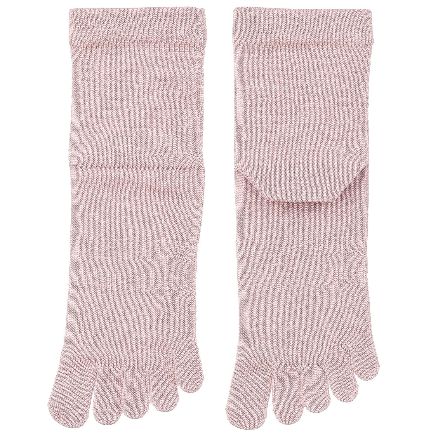100% Silk Five-Toe Socks