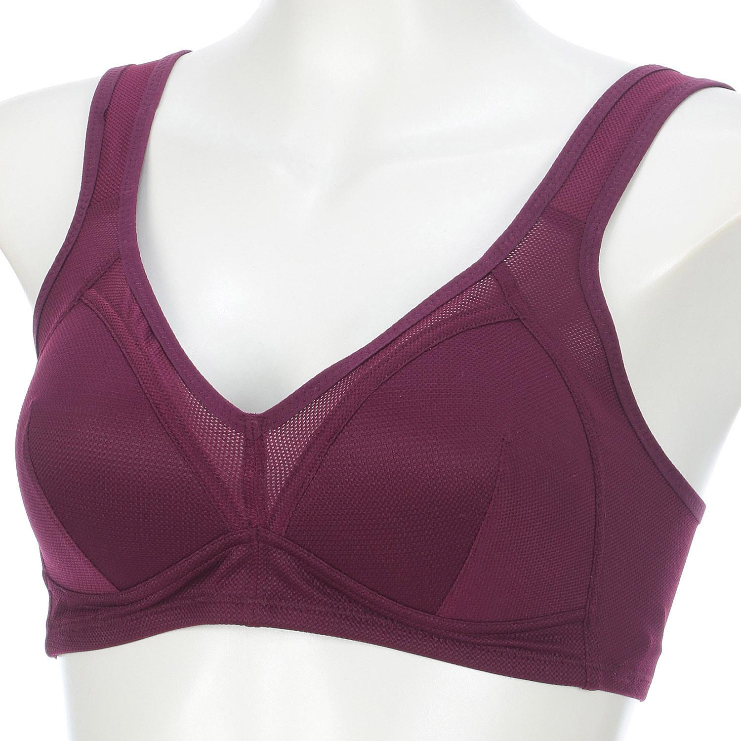 Nadeshiko Refreshing Bra M-LL Wine M