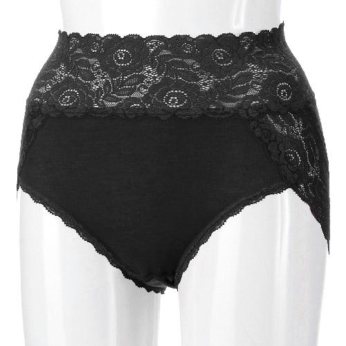 Rose Lace Panties 3L Black EL (3L)